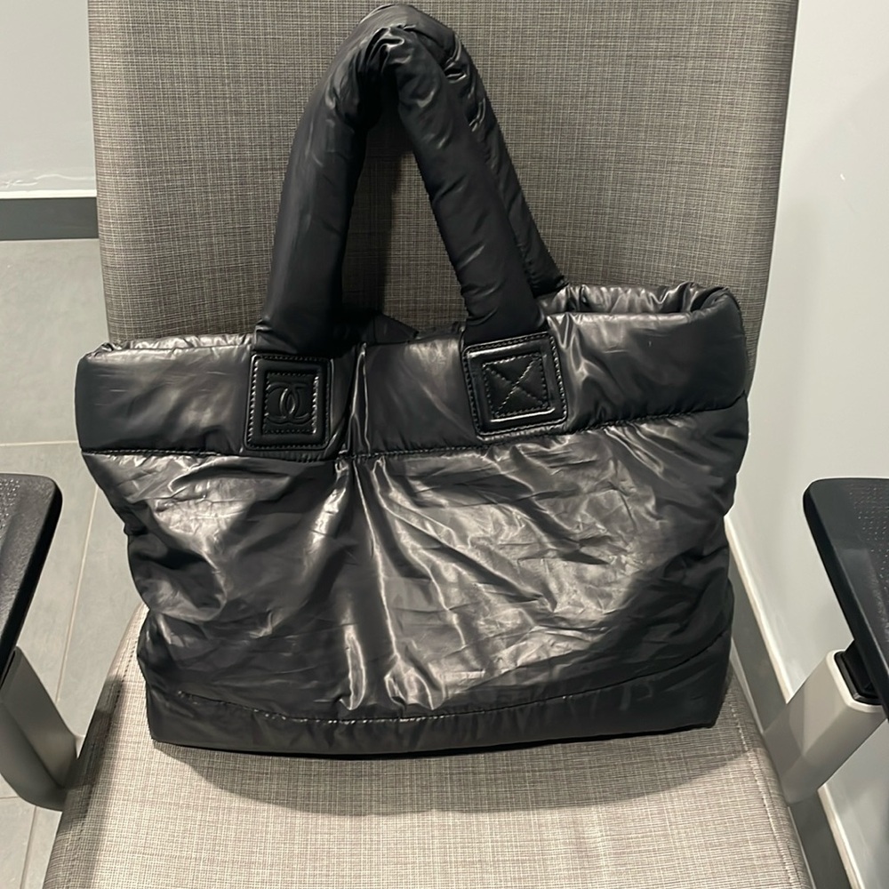 CHANEL Black Coco Cacoon Bag